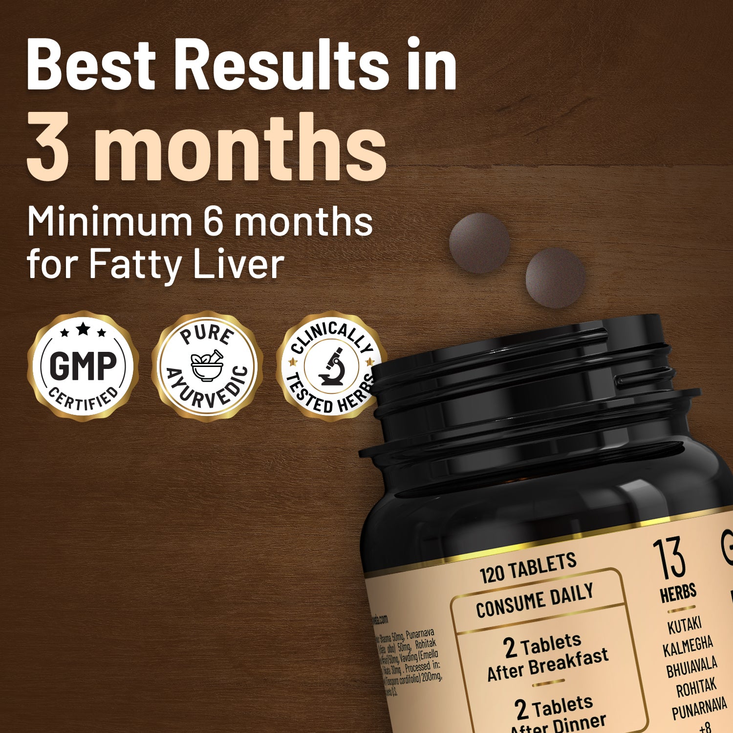 Liver Detox Ayurvedic Tablets